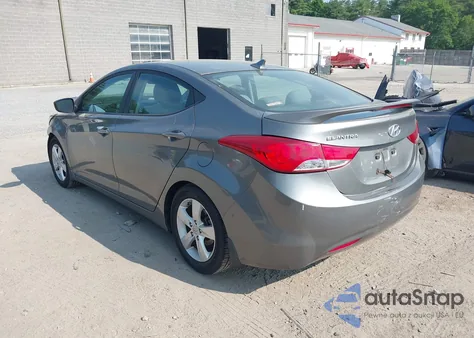 2013 Hyundai Elantra Gls z USA, uszkodzony, nr VIN 5NPDH4AEXDH419235